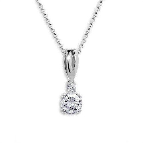 Stříbrný-náhrdelník-MODESI-JA33926CZ-Pendant