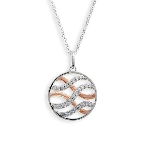 Stříbrný-náhrdelník-MODESI-J305CZ-R-Necklace