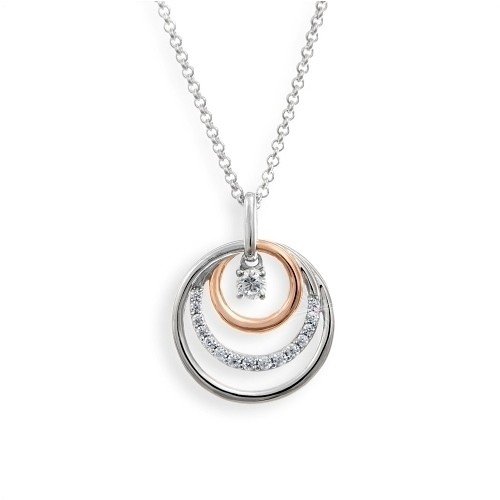 Stříbrný-náhrdelník-MODESI-J328CZ-R-Necklace