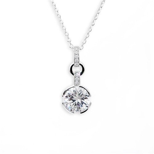 Stříbrný-náhrdelník-MODESI-JA33524CZ-Necklace